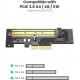 Adapter Ugreen M.2 PCIe NVME na PCIe 3.0, 70503