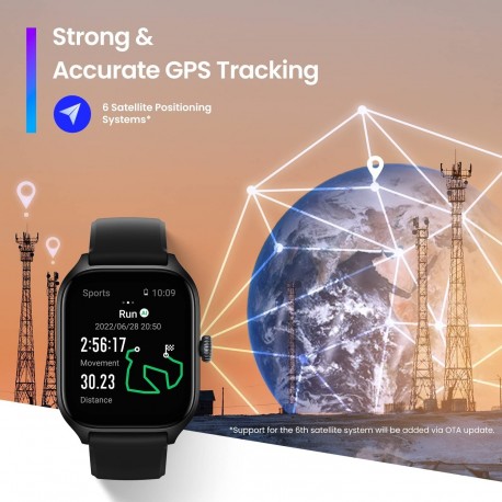 Pametna ura Amazfit GTS4, roza