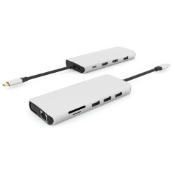 HubeSTUFF USB-C hub razdelilnik, 12-v-1