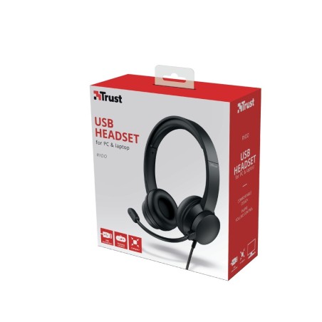 Slušalke Trust Rydo, črne