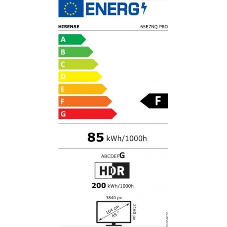 Televizor QLED HISENSE 65E7NQ PRO