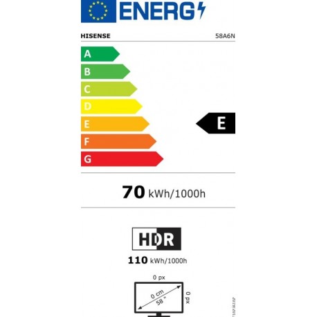 Televizor HISENSE TV UHD 58A6N