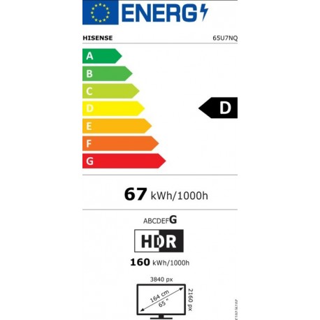 Televizor ULED HISENSE 65U7NQ