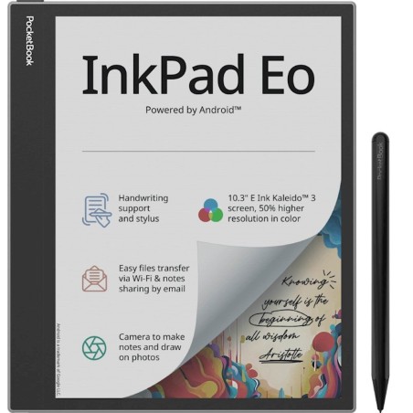 E-bralnik PocketBook InkPad Eo - Android 11, siv