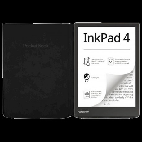 Ovitek za E-bralnik PocketBook za InkPad Color 3 in InkPad 4, črn