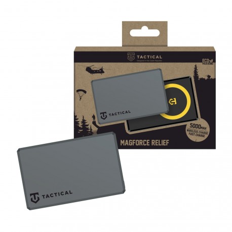 Prenosna baterija Powerbank Tactical MagSafe Relieft 5000 mAh 22,5W,  črno rumen