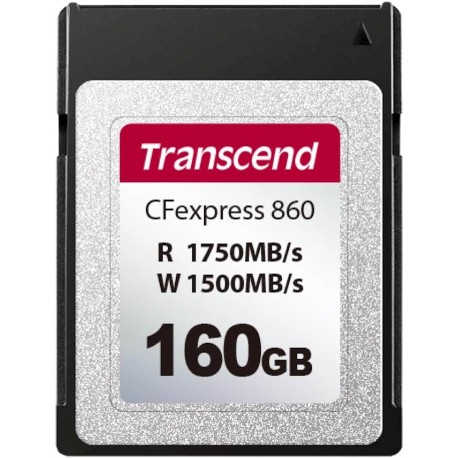 Pomnilniška kartica CFexpress Transcend 860 160GB, Type B, 1750/1500 MB/s