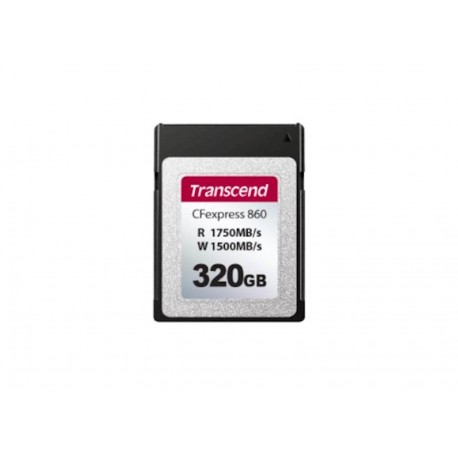 Pomnilniška kartica CFexpress Transcend 860 320GB, Type B, 1750/1500 MB/s