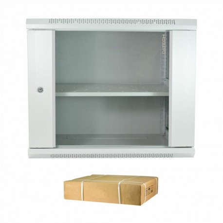 DATECH zidni kabinet 18U 901 600x600 siv + polica DP.6618.9000