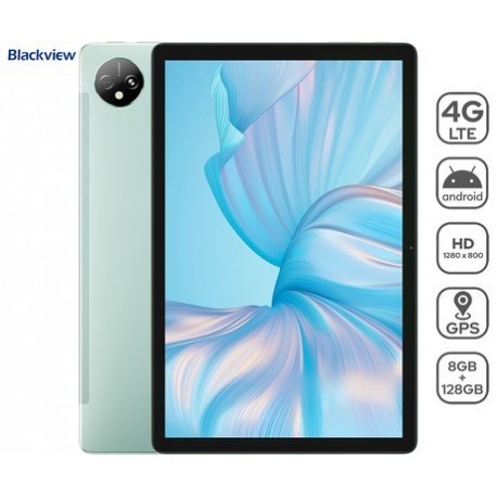 Tablični računalnik Blackview TAB 80, 4G-LTE, 8GB+128GB, IPS HD, Android, mint