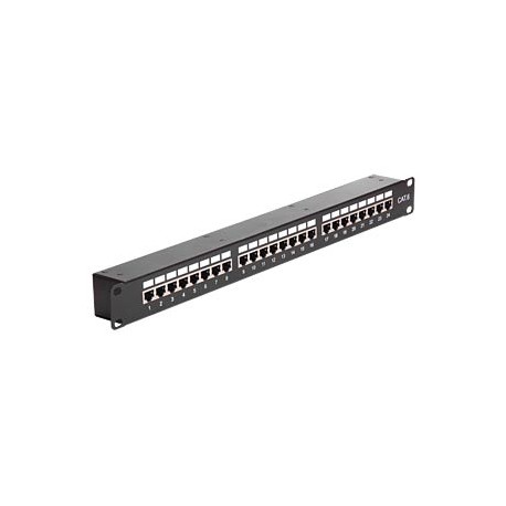 Patchpanel  DELOCK 19in 24-Port Cat6