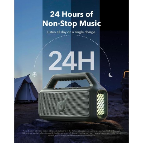 Zvočnik Anker Soundcore BOOM 2, zelen, A3138061