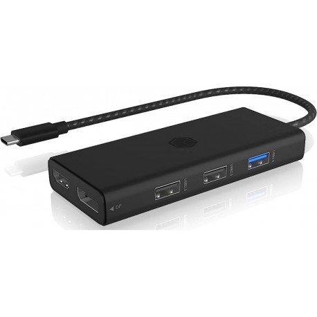 Priklopna postaja Icybox IB-DK4011-CPD, USB-C 100W