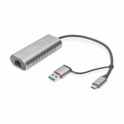 Adapter Digitus USB-A/C v mrežni UTP 2.5Gb