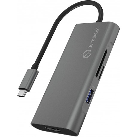 Priklopna postaja Icybox IB-ADK4026-CPD, USB-C 100W