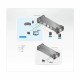 KVM stikalo ATEN 4x1 DisplayPort, USB s kabli, CS1914