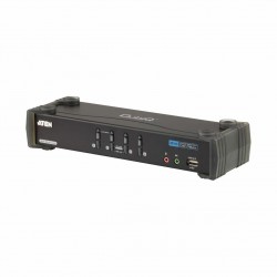 KVM stikalo ATEN 4x1 DVI, USB, Avdio + USB Hub s kabli, CS1784A