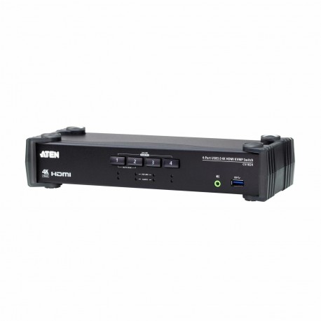 KVM stikalo ATEN 4x1 HDMI 4K, USB, Avdio, CS1824