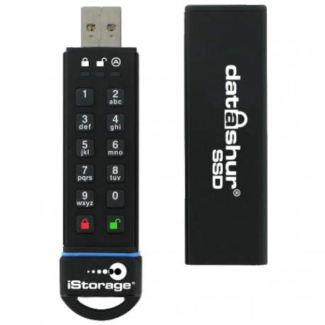 Varen pomnilniški ključ USB datAshur SSD 120GB