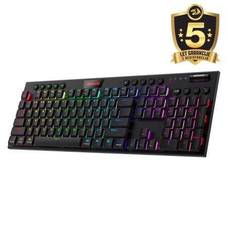 Tipkovnica RedRagon Horus K618RGB-Pro, rdeča stikala