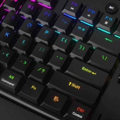 Tipkovnica RedRagon Horus K618RGB-Pro, rdeča stikala