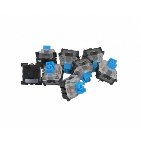 Mehanska stikala RedRagon, modra, 8 kos