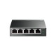 Stikalo (switch) TP-LINK 5-Port Gigabit Easy Smart z 4-Port PoE+