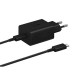 Samsung adapter + kabel Type-C 45W black