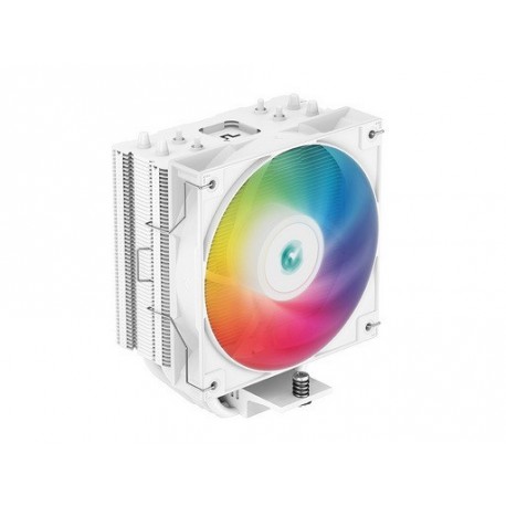 Hladilnik za procesor DeepCool AG400 WH ARGB, 120mm, 240W TDP, bel