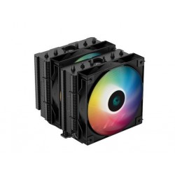 Hladilnik za procesor DeepCool AG620 BK ARGB, 2x 120mm, 260W TDP, črn