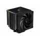 Hladilnik za procesor DeepCool AK620 DIGITAL, ARGB, 2x 120mm, 260W TDP, črn