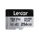 Spominska kartica Lexar Professional SILVER Plus, micro SDXC, 256GB, U3, V30, A2