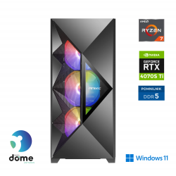 Računalnik ANNI Gamer Elite R7 9700X / RTX 4070S Ti / 32 GB / 2 TB / W11H