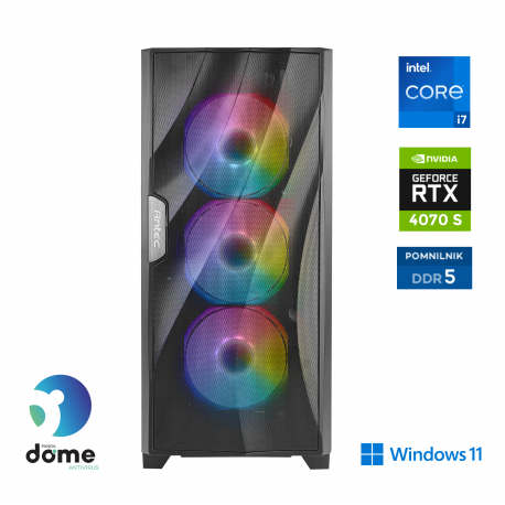 Računalnik ANNI Gamer Extreme i7-14700F / RTX 4070S / 32 GB / 2 TB / W11H