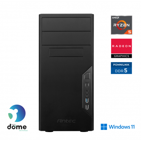 Računalnik ANNI Home Advanced R5 7600 / Radeon / 16 GB / 1 TB / W11H