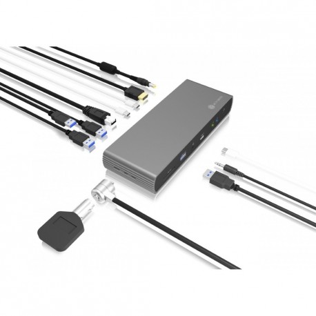 Priklopna postaja Icybox IB-DK8801-TB4, Thunderbolt 4