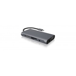 Priklopna postaja Icybox IB-DK4040-CPD, USB-C, IB-DK4040-CPD