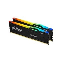 Pomnilnik DDR5 32GB (2x16GB) 6000MHz Kingston FURY Beast RGB EXPO