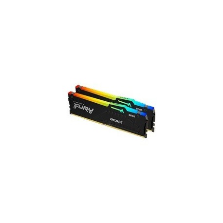 Pomnilnik DDR5 32GB (2x16GB) 6000MHz Kingston FURY Beast RGB EXPO