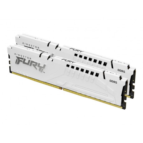Pomnilnik DDR5  32GB (2x16GB) 6000MHz Kingston FURY Beast White EXPO