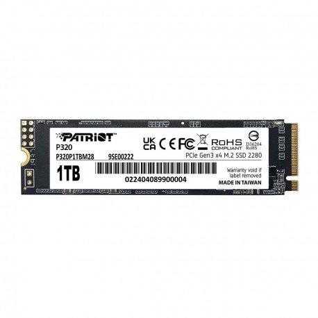 SSD disk 1TB M.2 NVMe Patriot P320, P320P1TBM28