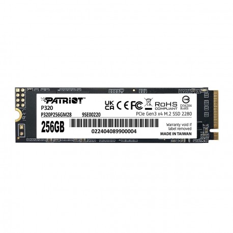 SSD disk 256GB M.2 NVMe Patriot P320, P320P256GM28