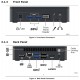 Računalnik Nettop ASUS NUC N4505, 4GB, 64GB, W11H, 90AB1ATK-MB2320