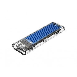 Zunanje ohišje za SSD M.2 NVMe/SATA v USB-C 3.1, modro, ORICO TCM2M