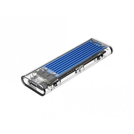 Zunanje ohišje za SSD M.2 NVMe/SATA v USB-C 3.1, modro, ORICO TCM2M