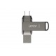 USB ključek Lexar JumpDrive Dual Drive D400, 64GB, USB-C 3.1