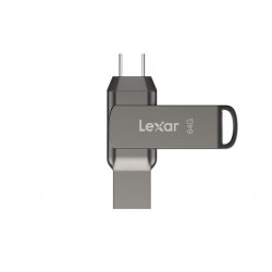 USB ključek Lexar JumpDrive Dual Drive D400, 64GB, USB-C 3.1