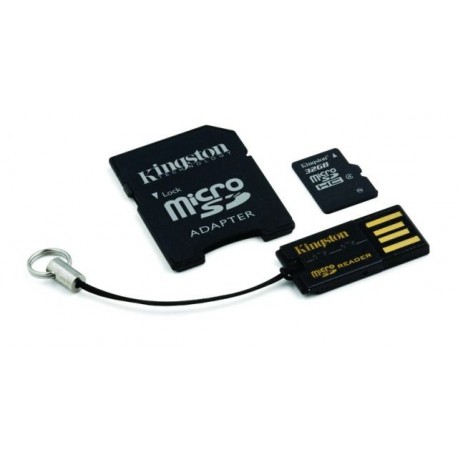 Spominska kartica MicroSD 32GB HC 2v1 + USB Class 10 Kingston (MBLY10G2/32GB)