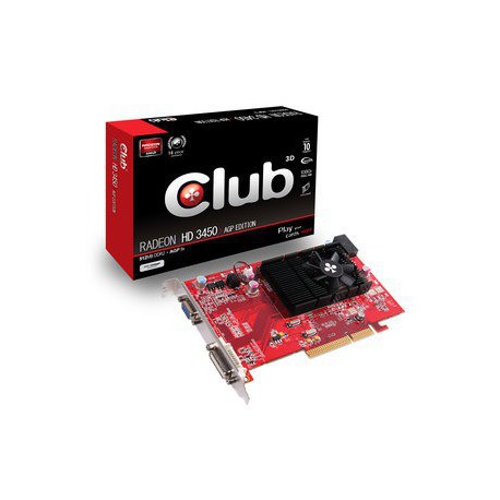 Grafična kartica Radeon HD 3450 512MB DDR2 Club3D AGP