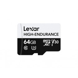 Spominska kartica Lexar High-Endurance, micro SDXC, 64GB